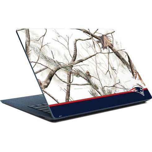 NFL Realtree Camo New England Patriots Surface Laptop Skin