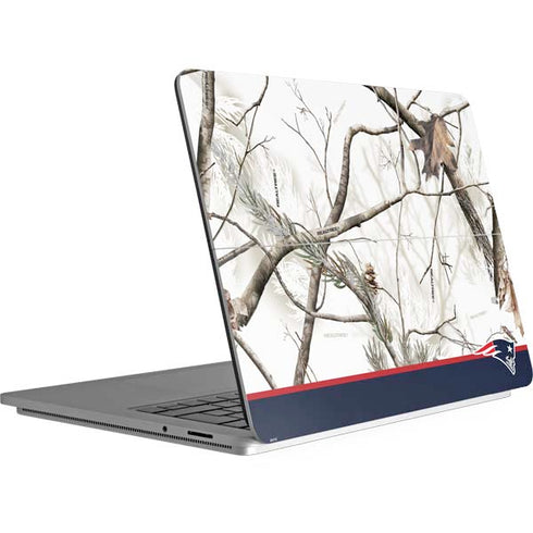 NFL Realtree Camo New England Patriots Surface Laptop Studio Skin