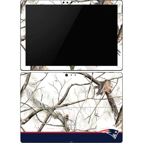 NFL Realtree Camo New England Patriots Surface Pro 6 Skin