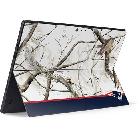 NFL Realtree Camo New England Patriots Surface Pro 6 Skin