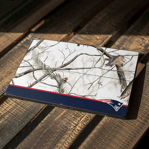 NFL Realtree Camo New England Patriots Surface Pro 6 Skin
