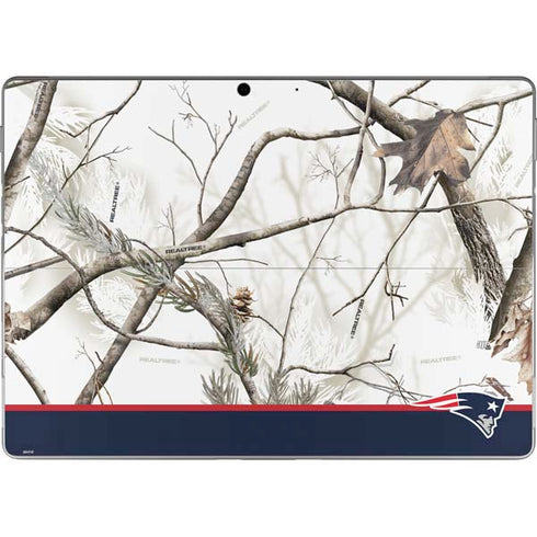 NFL Realtree Camo New England Patriots Surface Pro 9 Skin