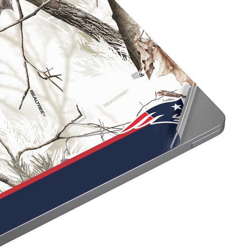 NFL Realtree Camo New England Patriots Universal Laptop 14in (11.4 x 8.2in) Skin