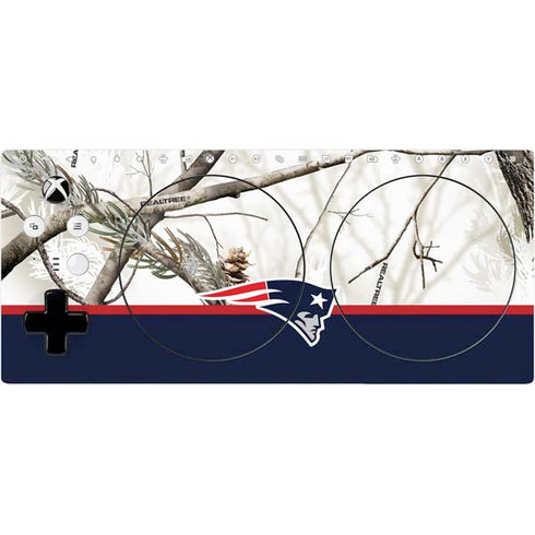 NFL Realtree Camo New England Patriots Xbox Adaptive Controller Skin
