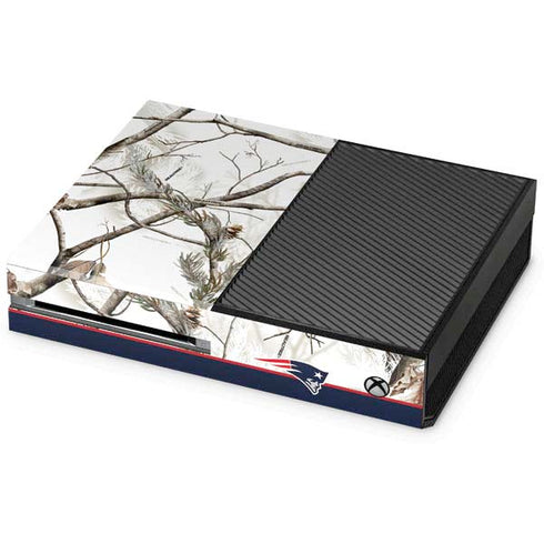 NFL Realtree Camo New England Patriots Xbox One Console Skin