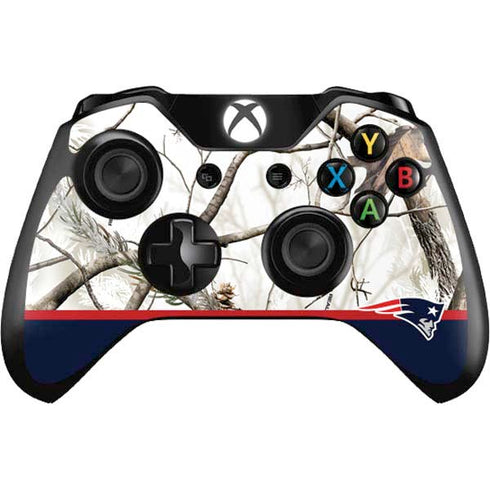 NFL Realtree Camo New England Patriots Xbox One Controller Skin