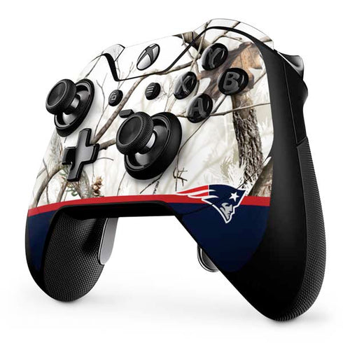 NFL Realtree Camo New England Patriots Xbox One Elite Controller Skin