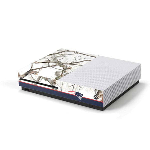 NFL Realtree Camo New England Patriots Xbox One S Console Skin