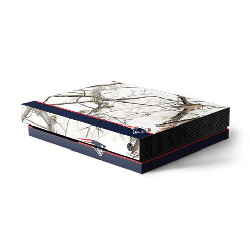 NFL Realtree Camo New England Patriots Xbox One X Console Skin
