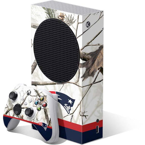 NFL Realtree Camo New England Patriots Xbox Series S Bundle Skin
