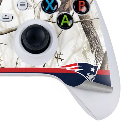NFL Realtree Camo New England Patriots Xbox Series S Bundle Skin