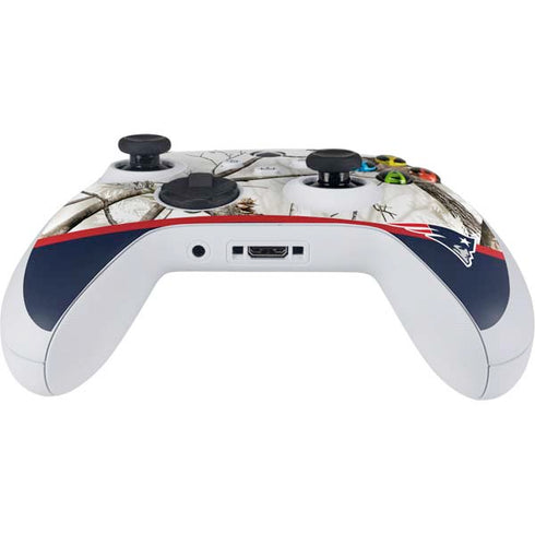 NFL Realtree Camo New England Patriots Xbox Series S Controller Skin
