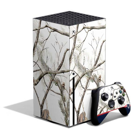 NFL Realtree Camo New England Patriots Xbox Series X Bundle Skin