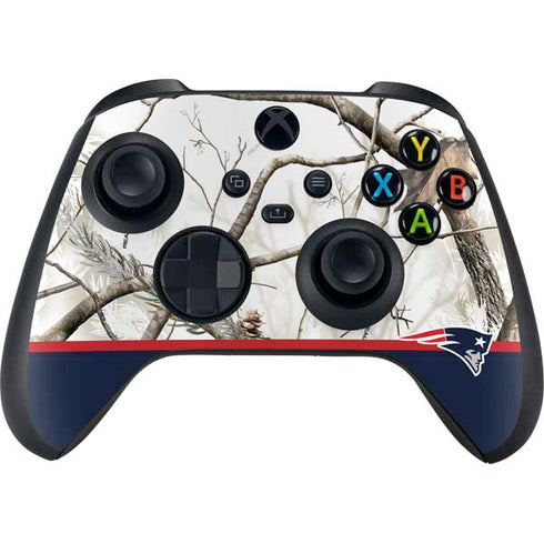 NFL Realtree Camo New England Patriots Xbox Series X Bundle Skin