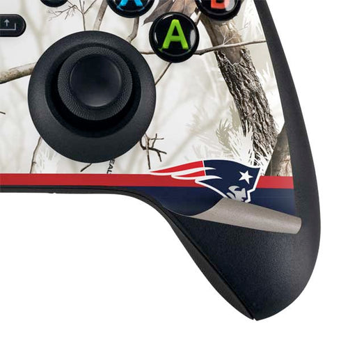 NFL Realtree Camo New England Patriots Xbox Series X Bundle Skin
