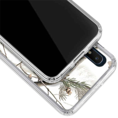 NFL Realtree Camo Las Vegas Raiders Galaxy A10e Clear Case
