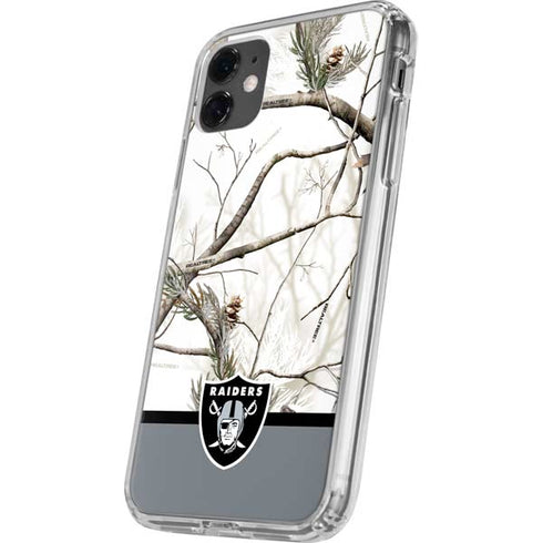 NFL Realtree Camo Las Vegas Raiders iPhone 11 Clear Case