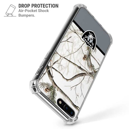 NFL Realtree Camo Las Vegas Raiders iPhone 7/8 Plus Clear Case
