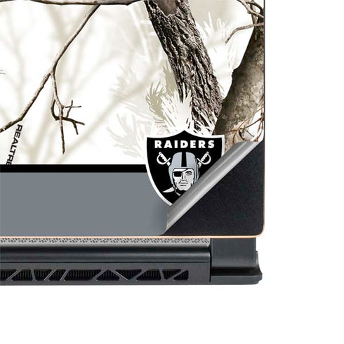 NFL Realtree Camo Las Vegas Raiders MSI GS65 Stealth Laptop Skin