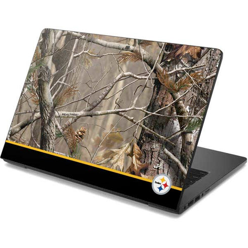 NFL Realtree Camo Pittsburgh Steelers Dell Chromebook Skin