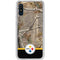 NFL Realtree Camo Pittsburgh Steelers Galaxy A10e Clear Case