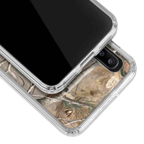 NFL Realtree Camo Pittsburgh Steelers Galaxy A30 Clear Case