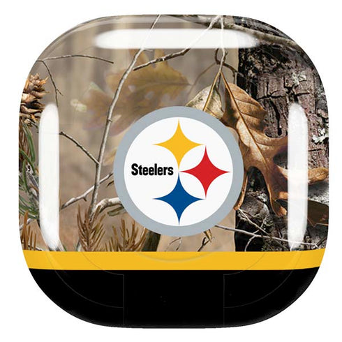 NFL Realtree Camo Pittsburgh Steelers Galaxy Buds Pro Skin