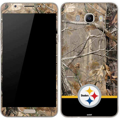 NFL Realtree Camo Pittsburgh Steelers Galaxy J7 Skin