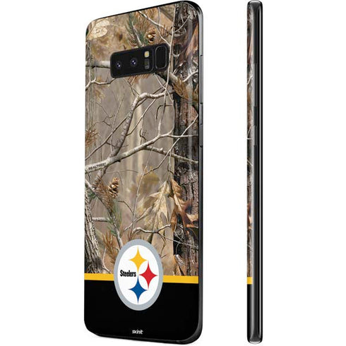 NFL Realtree Camo Pittsburgh Steelers Galaxy Note 8 Skin