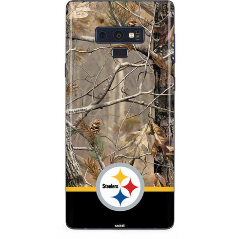 NFL Realtree Camo Pittsburgh Steelers Galaxy Note 9 Skin