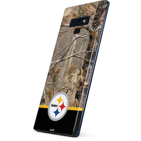 NFL Realtree Camo Pittsburgh Steelers Galaxy Note 9 Skin