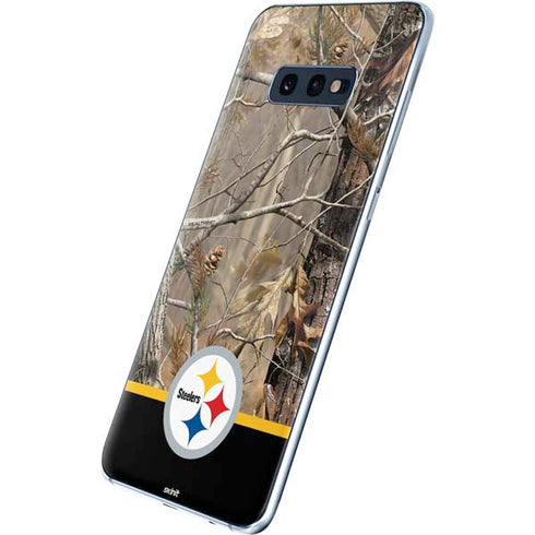 NFL Realtree Camo Pittsburgh Steelers Galaxy S10e Skin