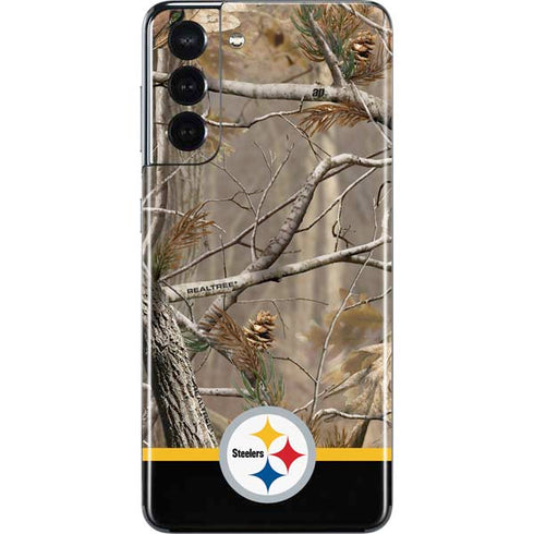 NFL Realtree Camo Pittsburgh Steelers Galaxy S21 5G Skin