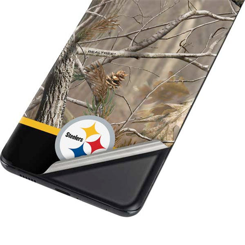 NFL Realtree Camo Pittsburgh Steelers Galaxy S21 5G Skin