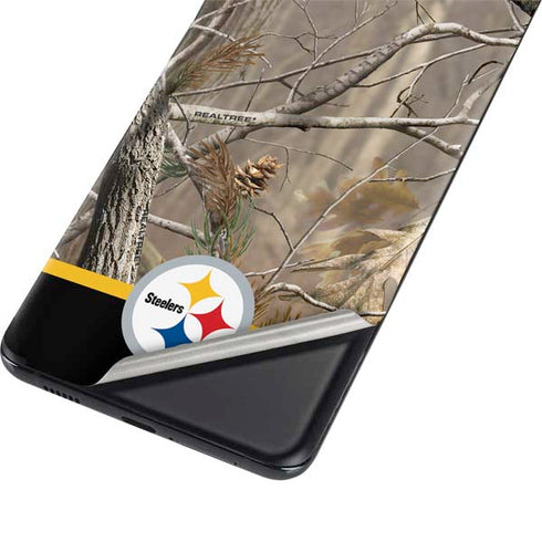 NFL Realtree Camo Pittsburgh Steelers Galaxy S21 Ultra 5G Skin