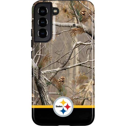 NFL Realtree Camo Pittsburgh Steelers Galaxy S22 Plus Pro Case