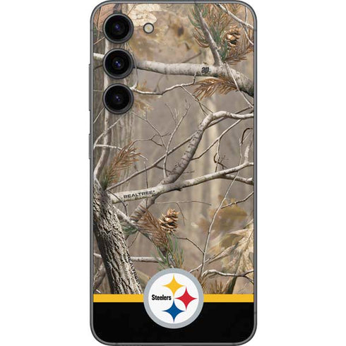 NFL Realtree Camo Pittsburgh Steelers Galaxy S23 Plus Skin