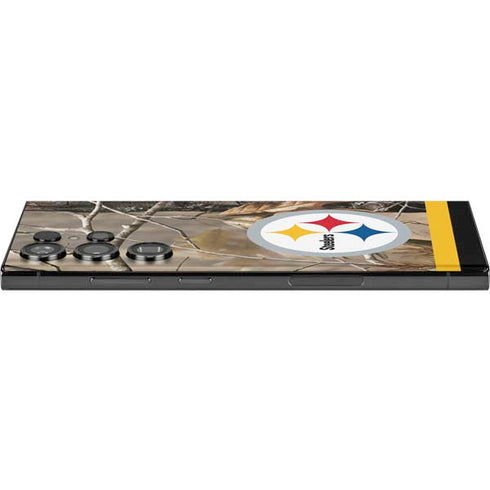 NFL Realtree Camo Pittsburgh Steelers Galaxy S23 Ultra Skin