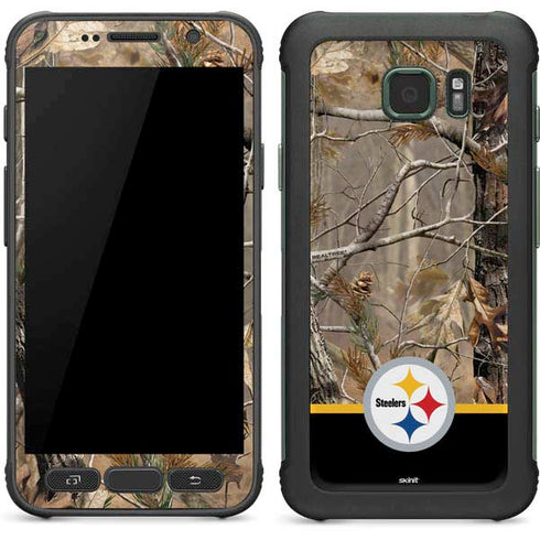 NFL Realtree Camo Pittsburgh Steelers Galaxy S7 Active Skin