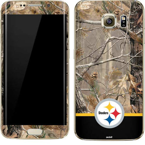 NFL Realtree Camo Pittsburgh Steelers Galaxy S7 Edge Skin
