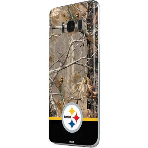 NFL Realtree Camo Pittsburgh Steelers Galaxy S8 Skin