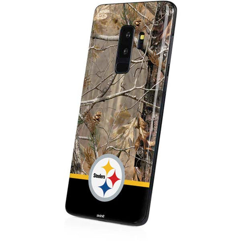 NFL Realtree Camo Pittsburgh Steelers Galaxy S9 Plus Skin