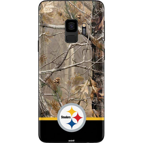 NFL Realtree Camo Pittsburgh Steelers Galaxy S9 Skin