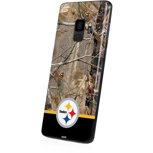 NFL Realtree Camo Pittsburgh Steelers Galaxy S9 Skin