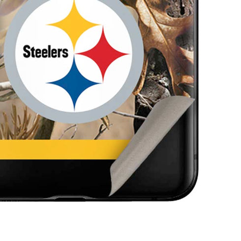 NFL Realtree Camo Pittsburgh Steelers Galaxy Z Flip Skin