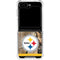 NFL Realtree Camo Pittsburgh Steelers Galaxy Z Flip5 5G Clear Case