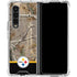 NFL Realtree Camo Pittsburgh Steelers Galaxy Z Fold4 5G Clear Case