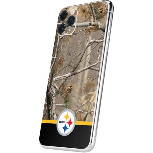 NFL Realtree Camo Pittsburgh Steelers iPhone 11 Pro Max Skin