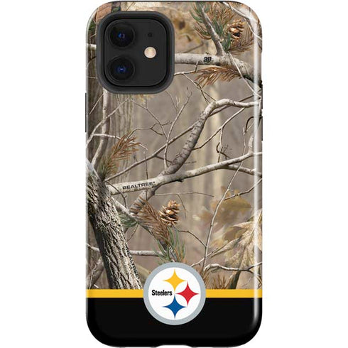 NFL Realtree Camo Pittsburgh Steelers iPhone 12 Impact Case