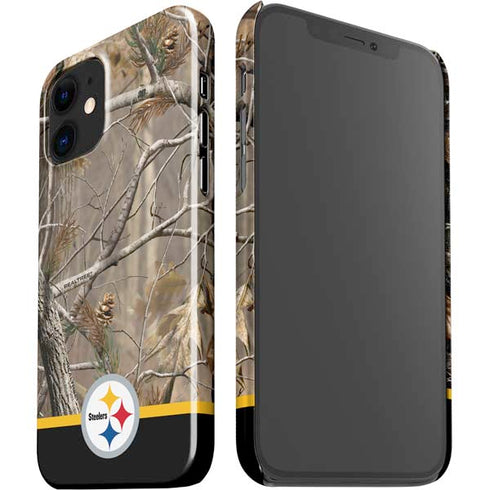 NFL Realtree Camo Pittsburgh Steelers iPhone 12 Mini Lite Case